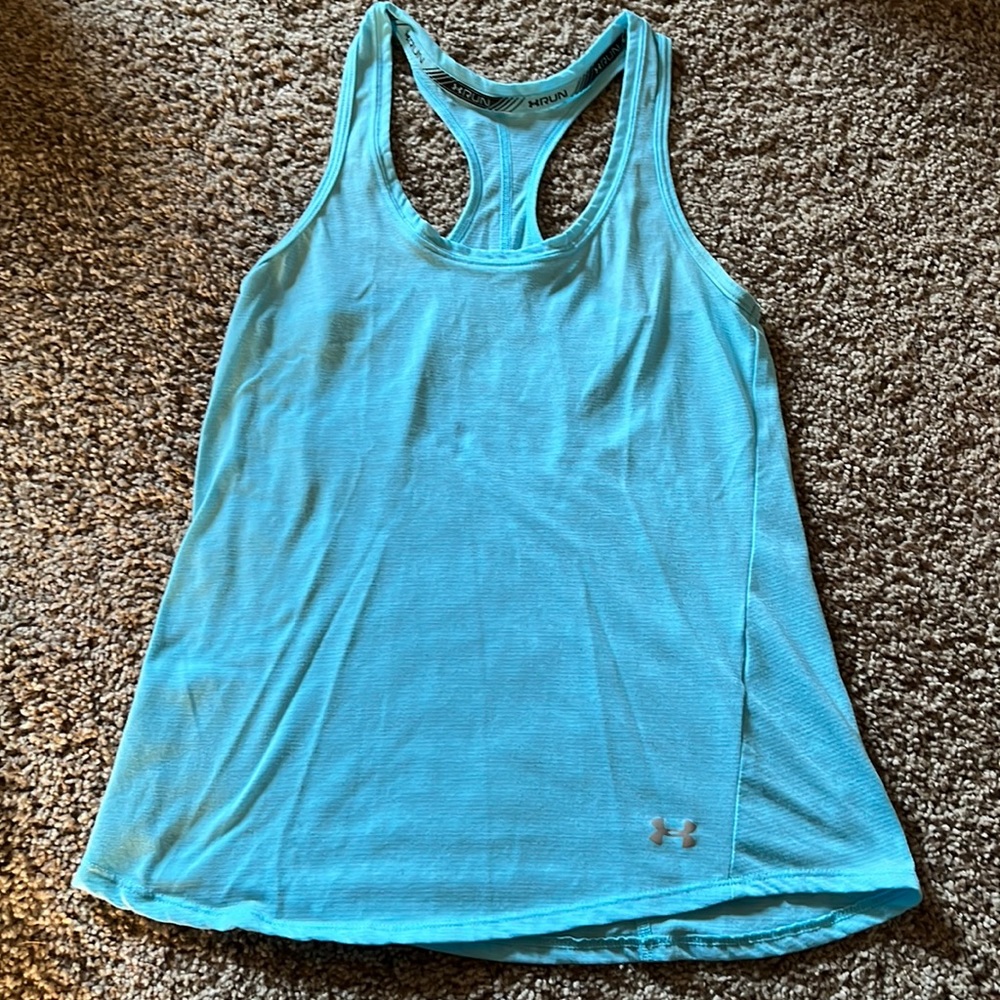 Under Armour Run blue workout shirt